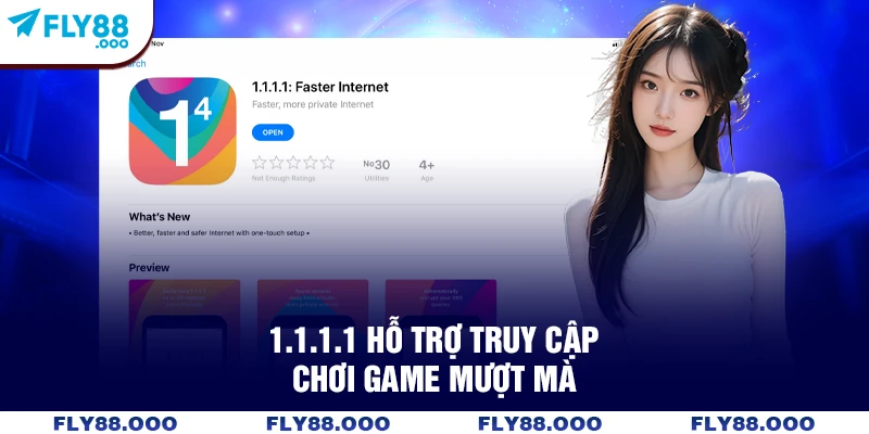 1.1.1.1 hỗ trợ truy cập chơi game mượt mà 1.1.1.1 hỗ trợ truy cập chơi game mượt mà