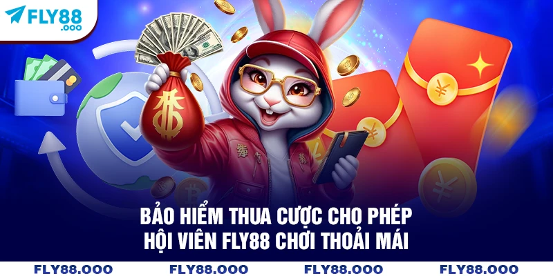 Bảo hiểm thua cược cho phép hội viên FLY88 chơi thoải mái