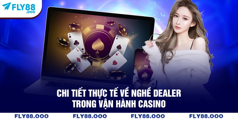 Chi tiết thực tế về nghề Dealer trong vận hành casino