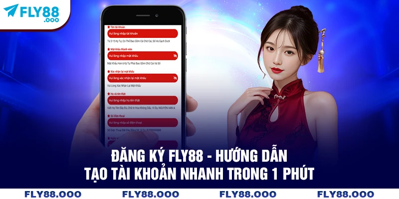 Đăng Ký FLY88 - Hướng Dẫn Tạo Tài Khoản Nhanh Trong 1 Phút