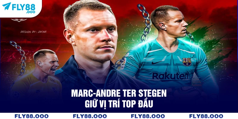 Marc-Andre ter Stegen giữ vị trí top đầu Marc-Andre ter Stegen giữ vị trí top đầu