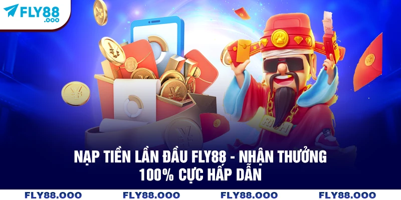 Nạp Tiền Lần Đầu FLY88 - Nhận Thưởng 100% Cực Hấp Dẫn