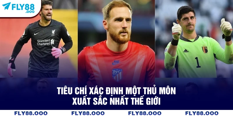 Tiêu chí xác định một thủ môn xuất sắc nhất thế giới Tiêu chí xác định một thủ môn xuất sắc nhất thế giới
